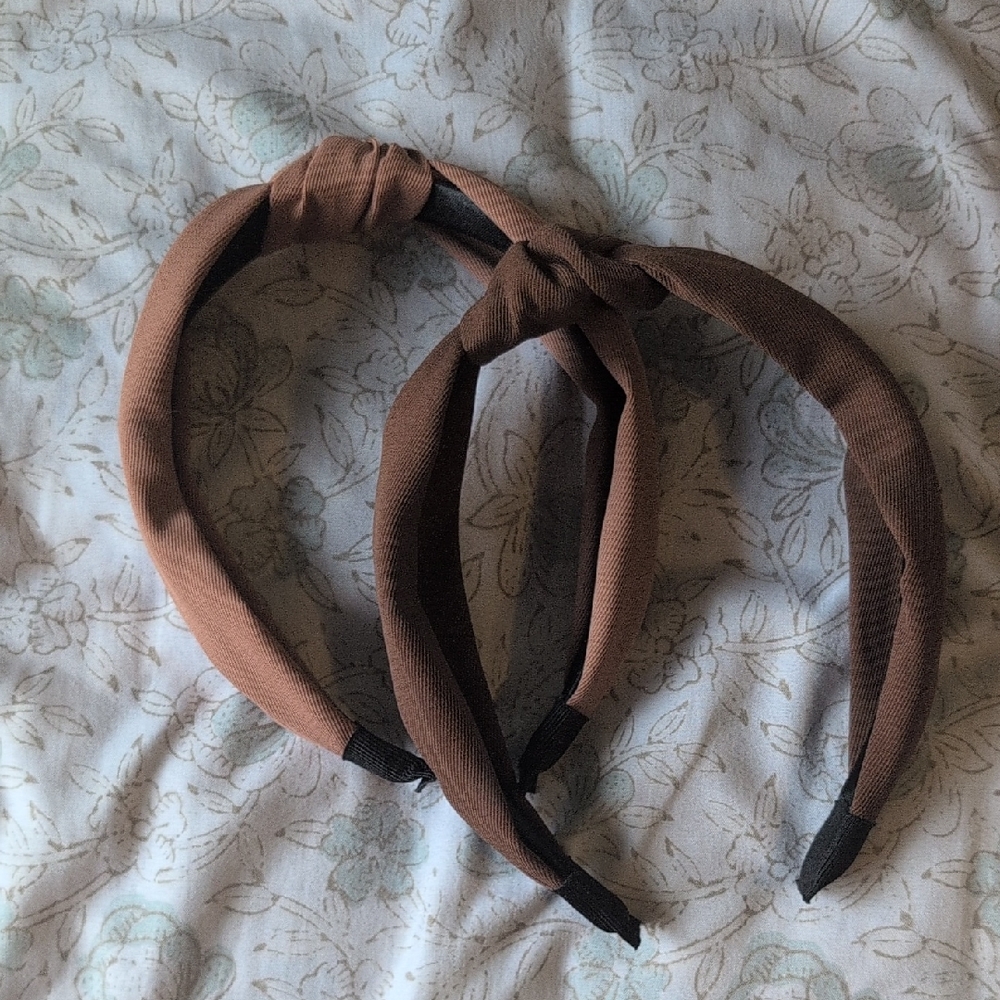 Bundle Of Brown Headbands